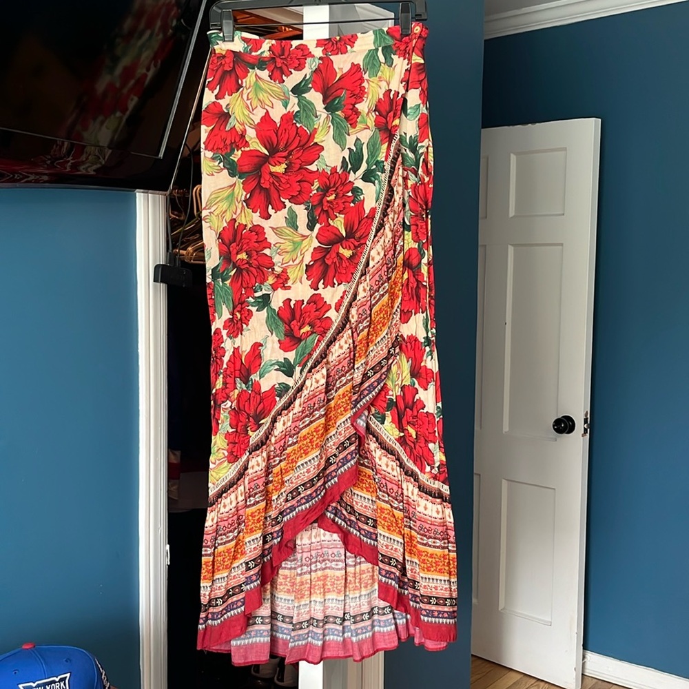 Farm Rio Wrap Skirt